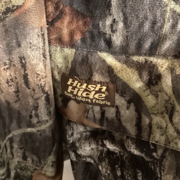 Gamehide Hunting Camouflage Jacket Mossy Oak Break Up removable hood Mens XXL - Picture 8 of 16